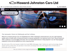 Tablet Screenshot of hjcars.co.uk